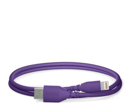 Kabel Rode SC21 (Purple) - Kabel USB-C - Lightning 30 cm (fiolet)